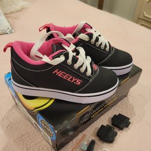 Heels Black and Pink Size 1